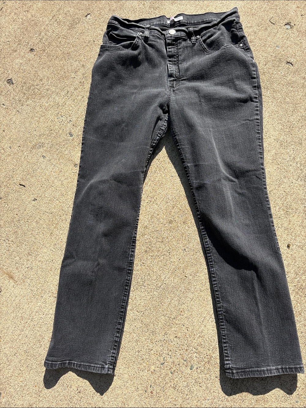 Riders by Lee Women's Black Straight-Leg Jeans